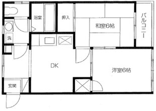 ルミナス三鷹の物件間取画像